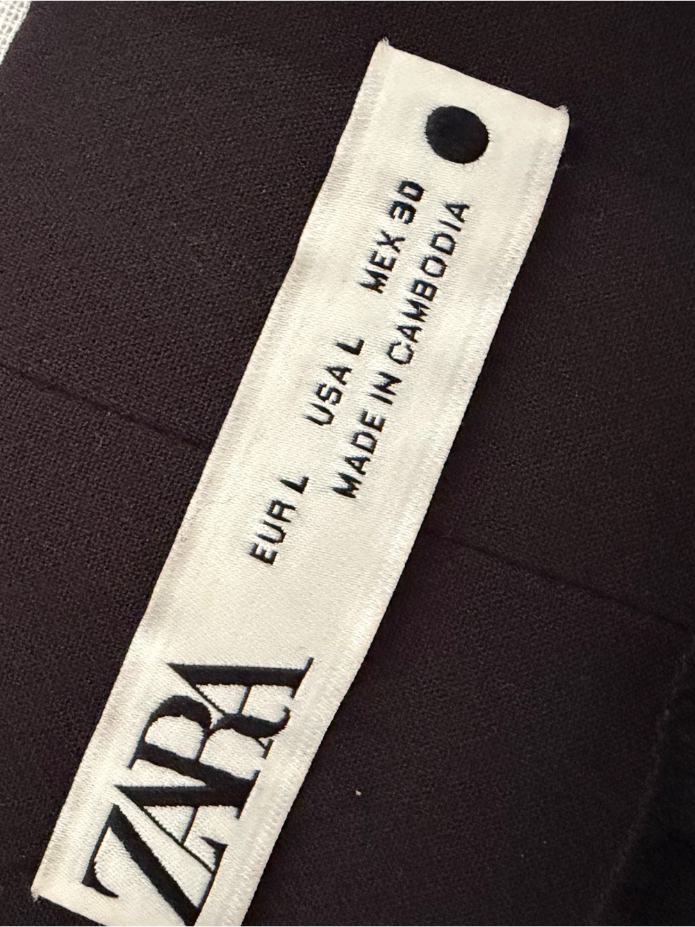 Zara Wide-Leg High-Waist Trousers - Picture 3 of 3